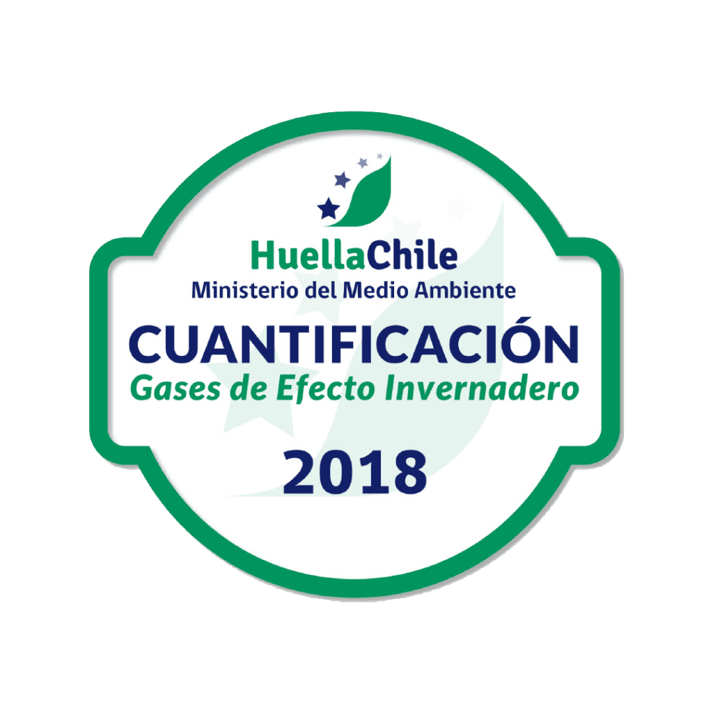 Sello Cuantificación Huella Chile 2018
