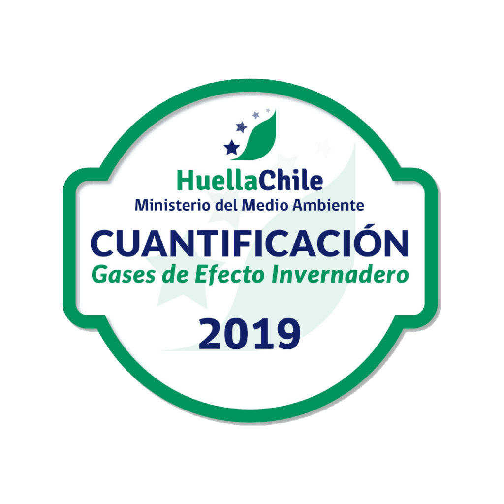 Sello Cuantificación Huella Chile 2019
