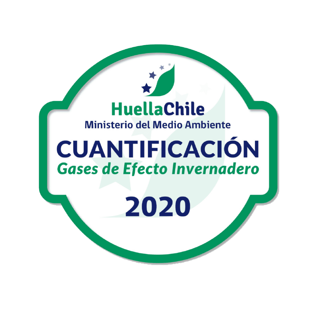 Sello Cuantificación Huella Chile 2020