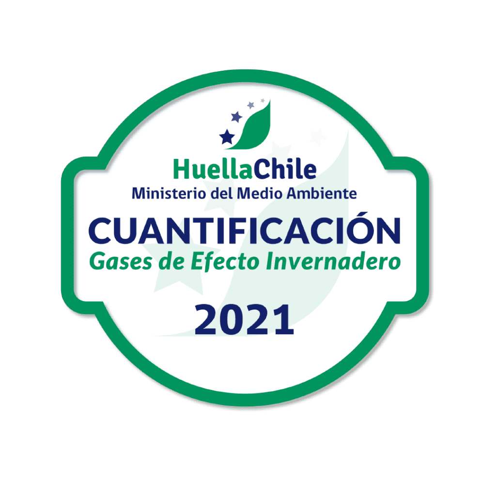 Sello Cuantificación Huella Chile 2021