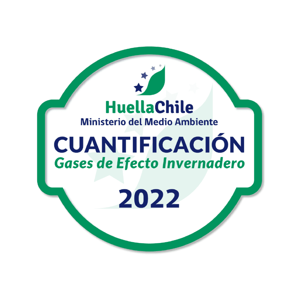 Sello Cuantificación Huella Chile 2022